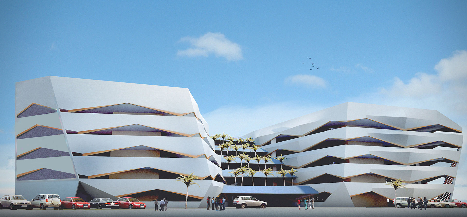 Kuwait bowling sports club car park Dar SQC International Consultants